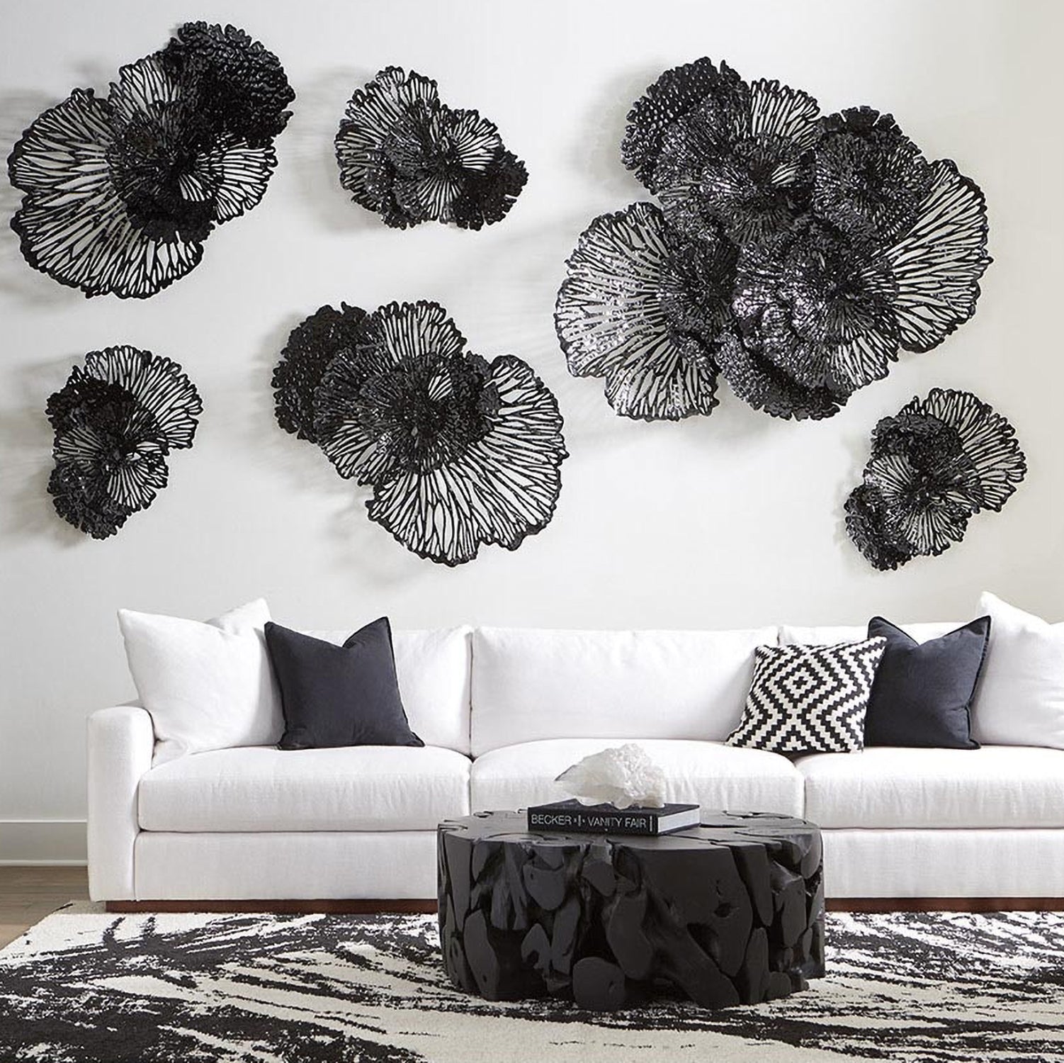 Phillips Collection Teak Chunk Coffee Table