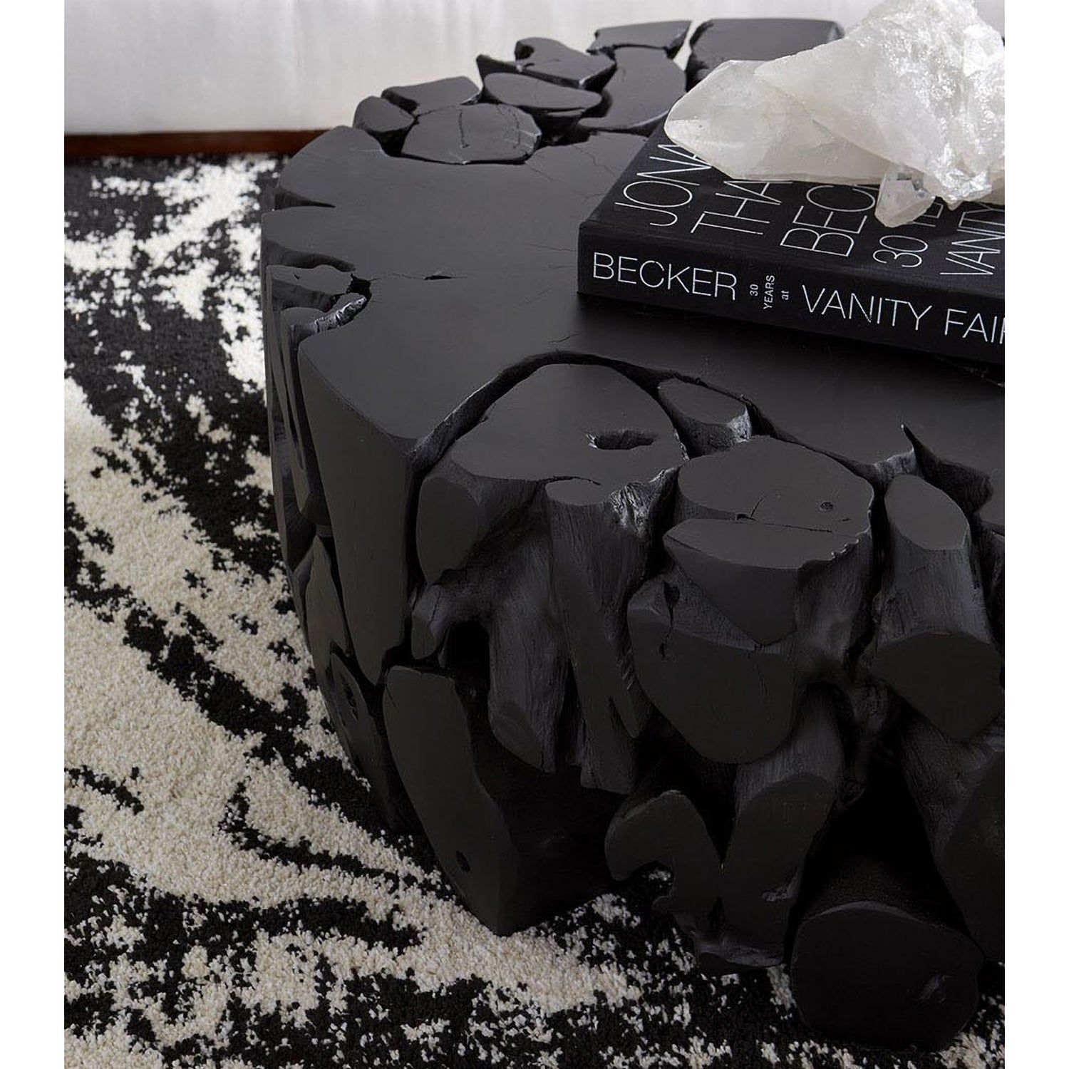 Phillips Collection Teak Chunk Coffee Table