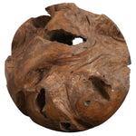 Phillips Collection Teak Wood Ball Tabletop Accent
