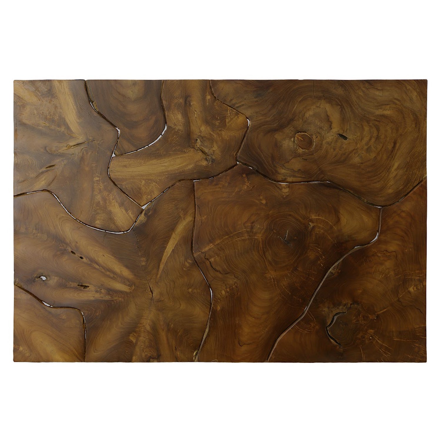 Phillips Collection Teak Slice Coffee Table