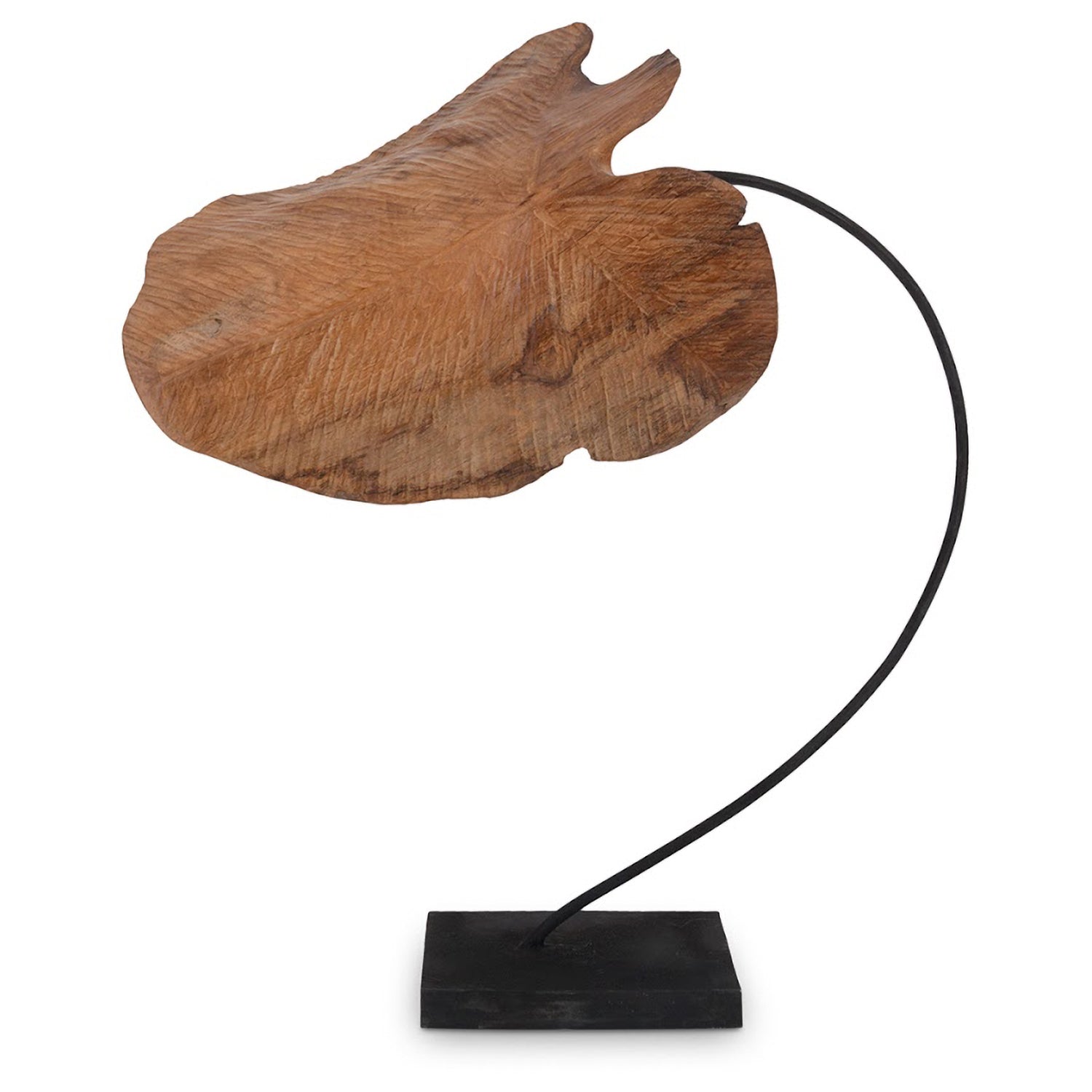 Phillips Collection Carved Leaf Sculpture