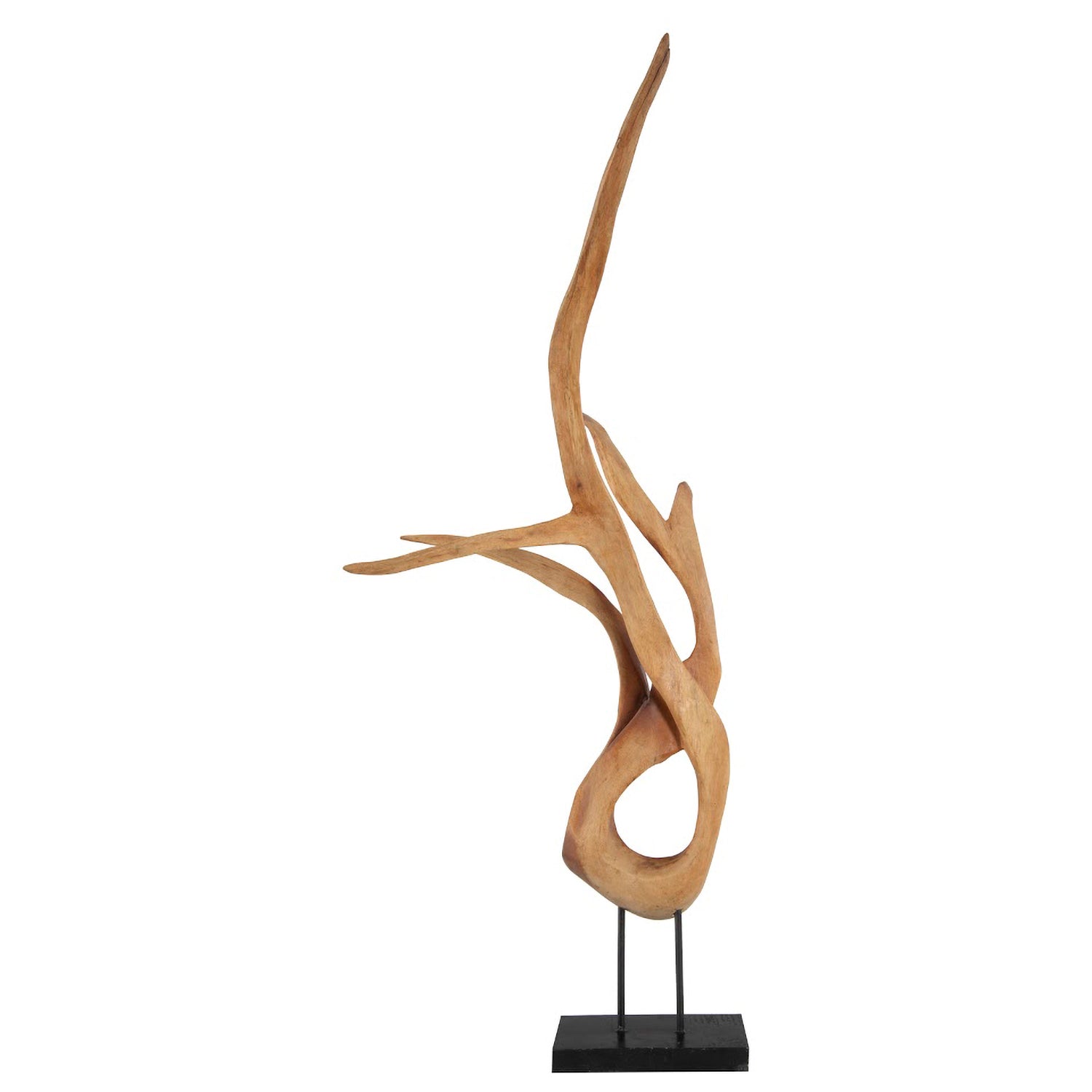 Phillips Collection Mahogany Wood Sculpture