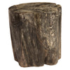 Phillips Collection Black Wash Round Stool