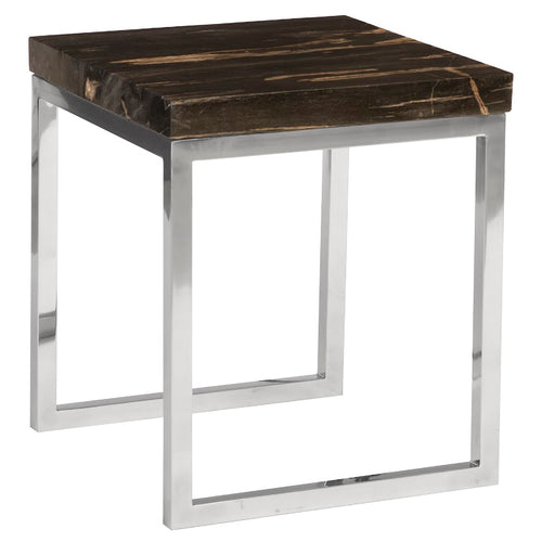 Phillips Collection Petrified Wood Side Table