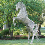 Phillips Collection Horse Pipe Sculpture