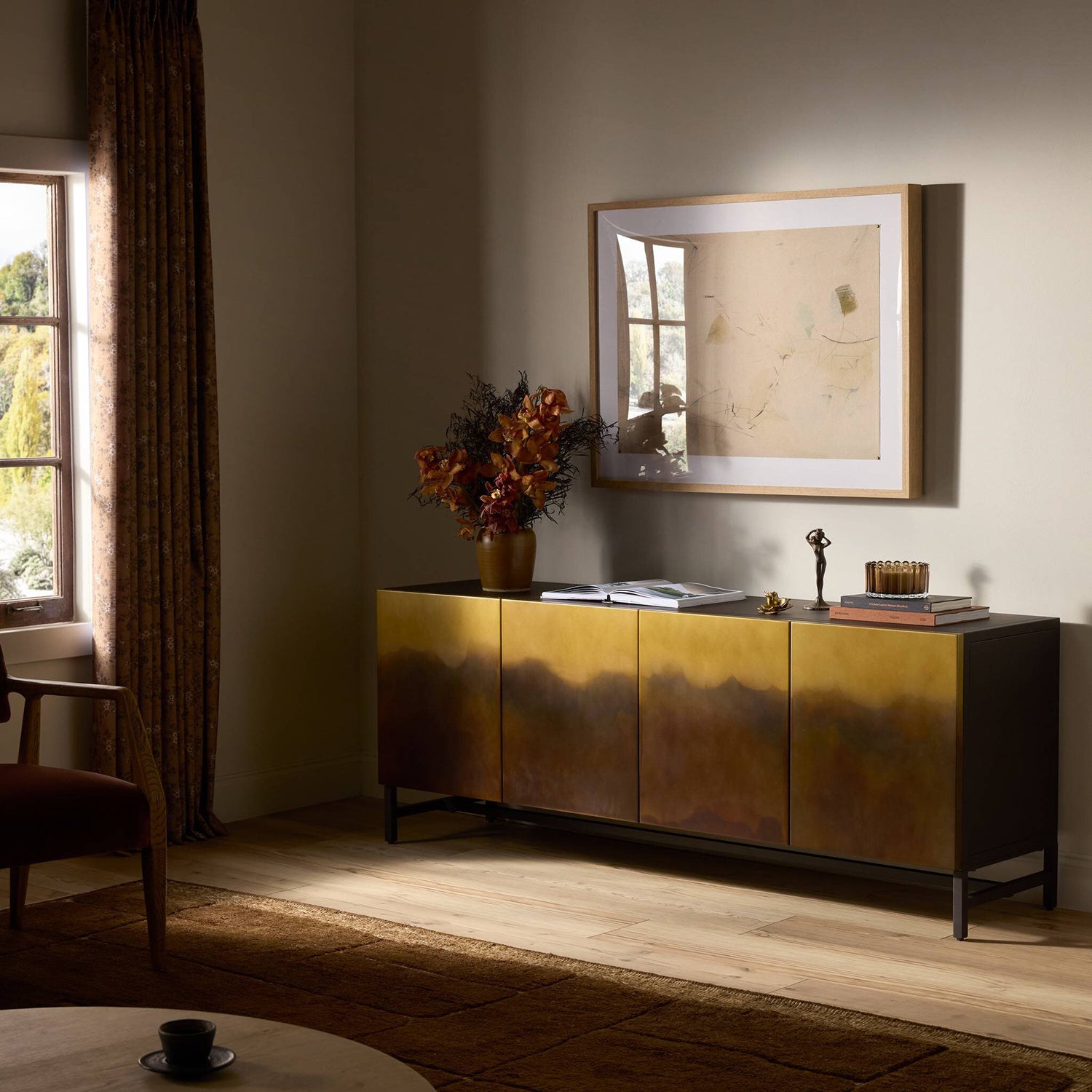 Four Hands Stormy Media Console