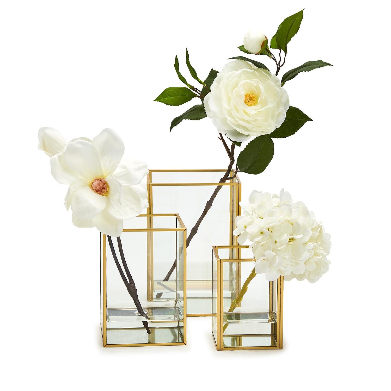 Rectangular Windows Vase Set of 3