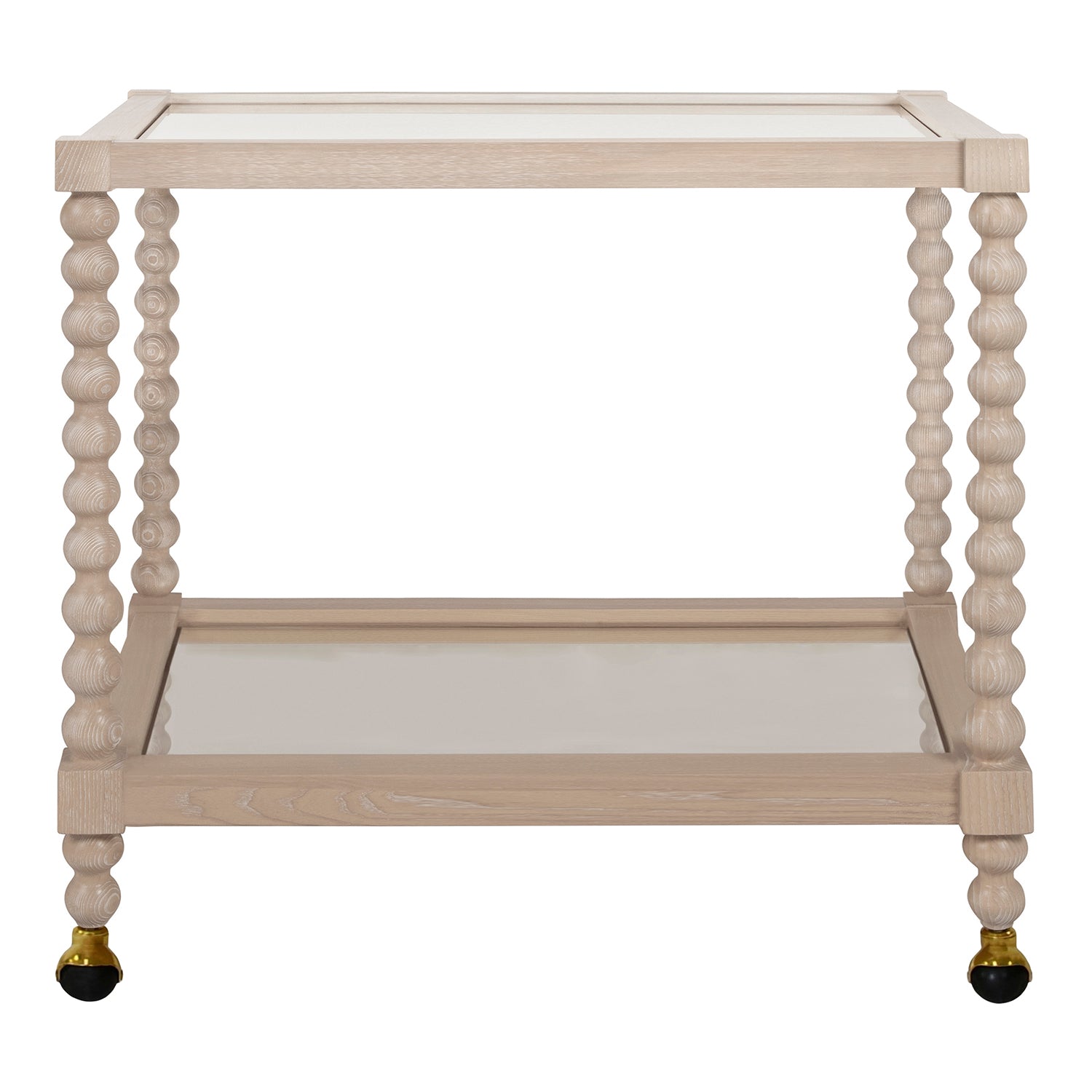Worlds Away Isadore Bar Cart