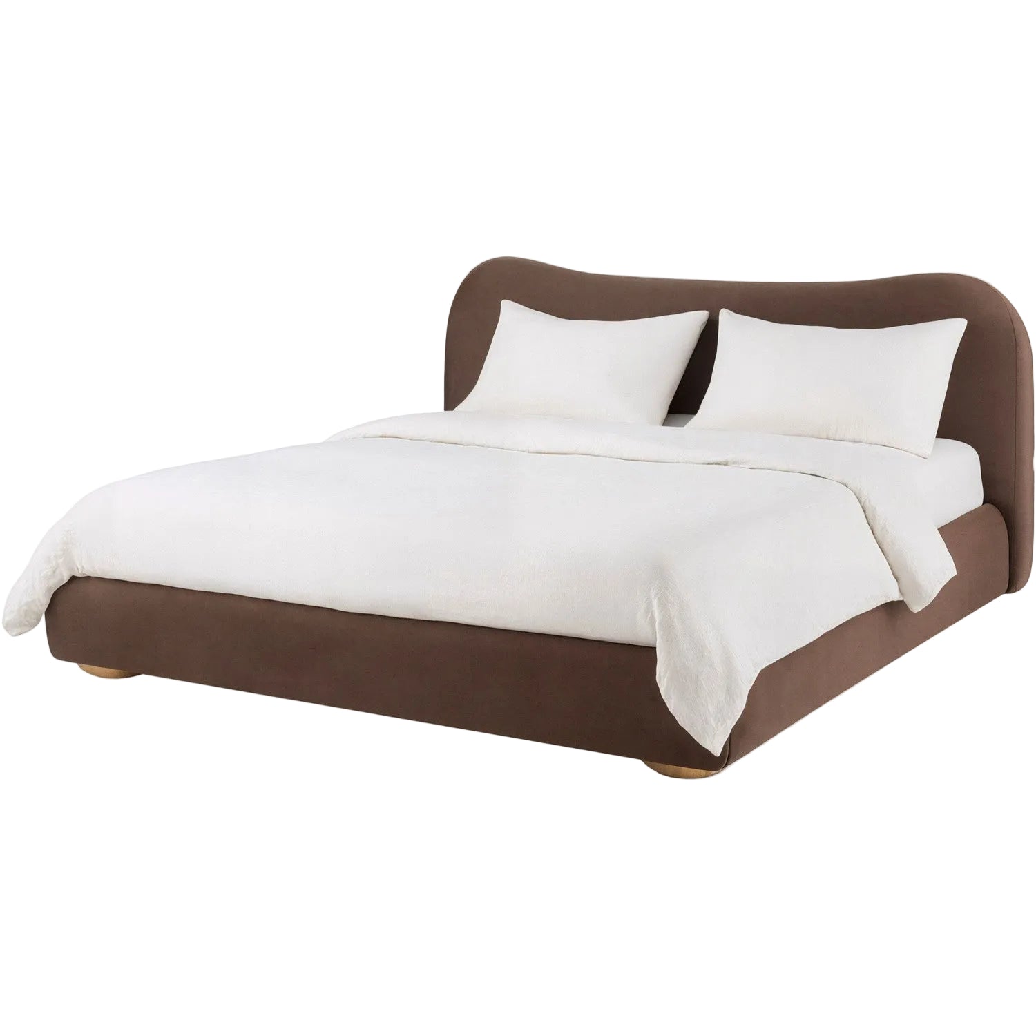 Isbah Polyester Upholstered Bed