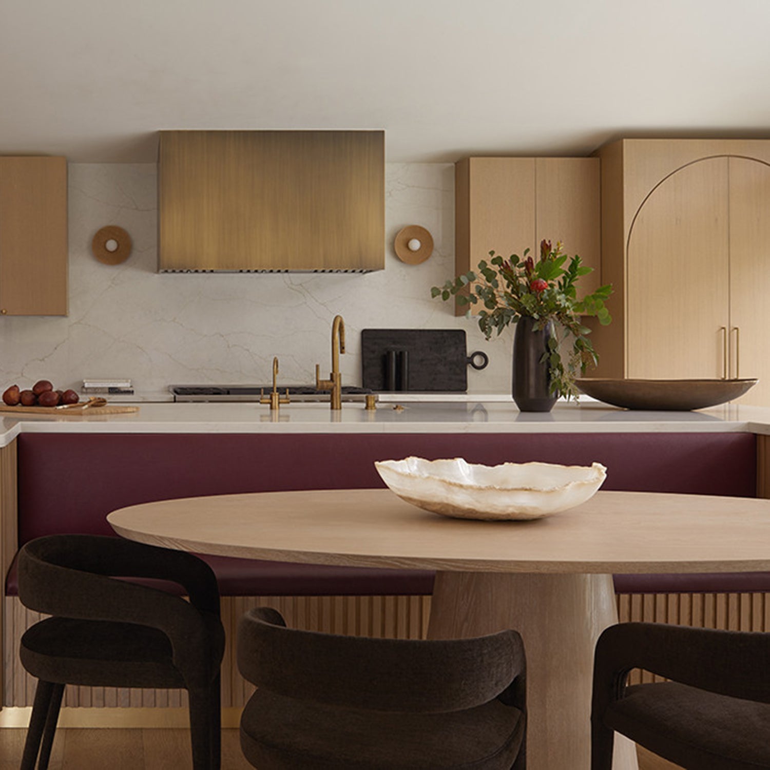 Worlds Away Jefferson Dining Table