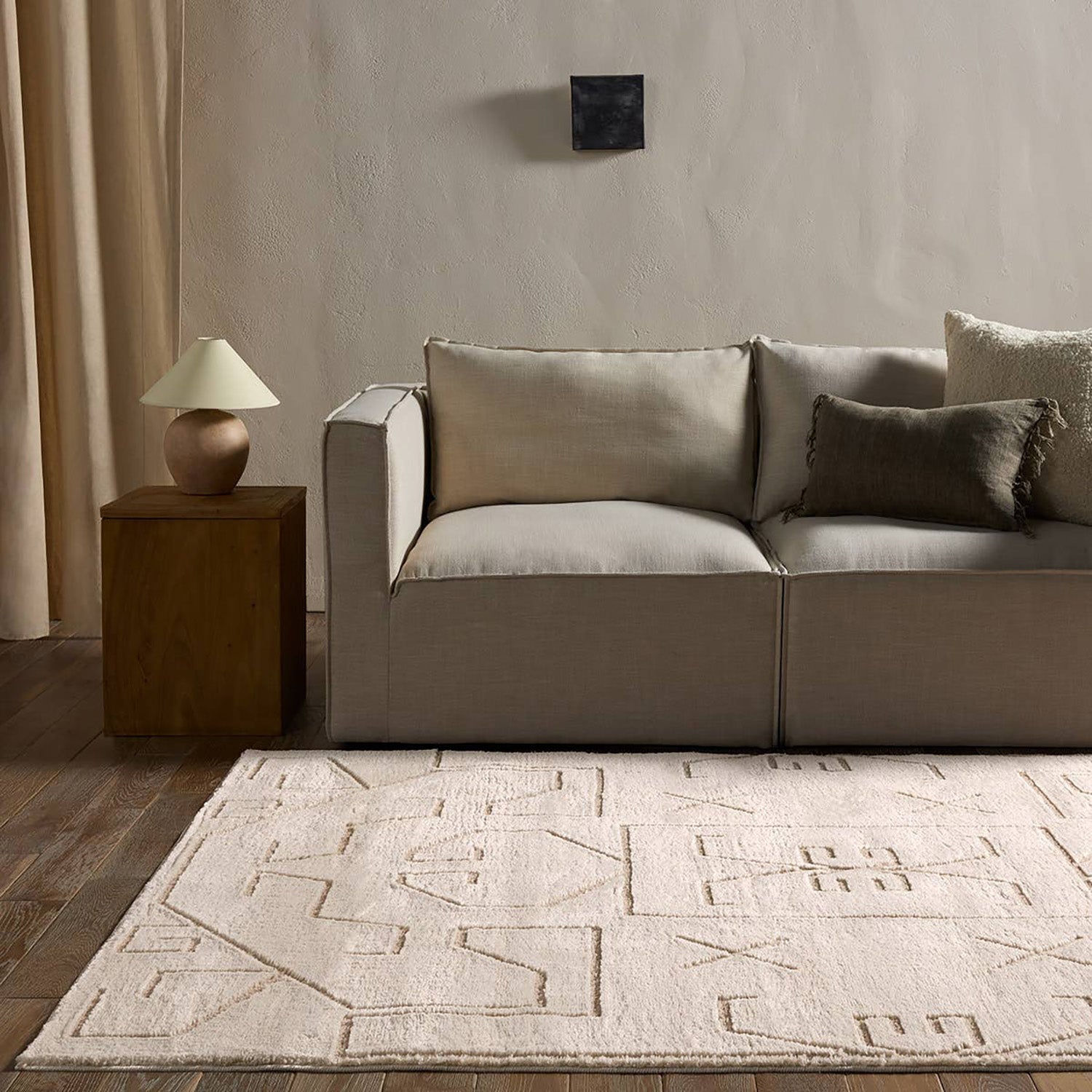 Label J by Jaipur Living Jaida Cree Power Loomed Rug