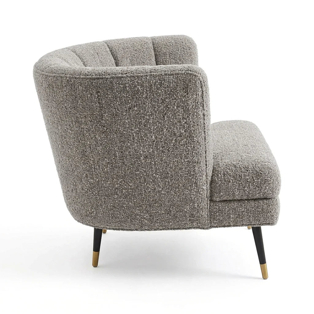 Jonathan Adler Draper Monte Silver Club Chair