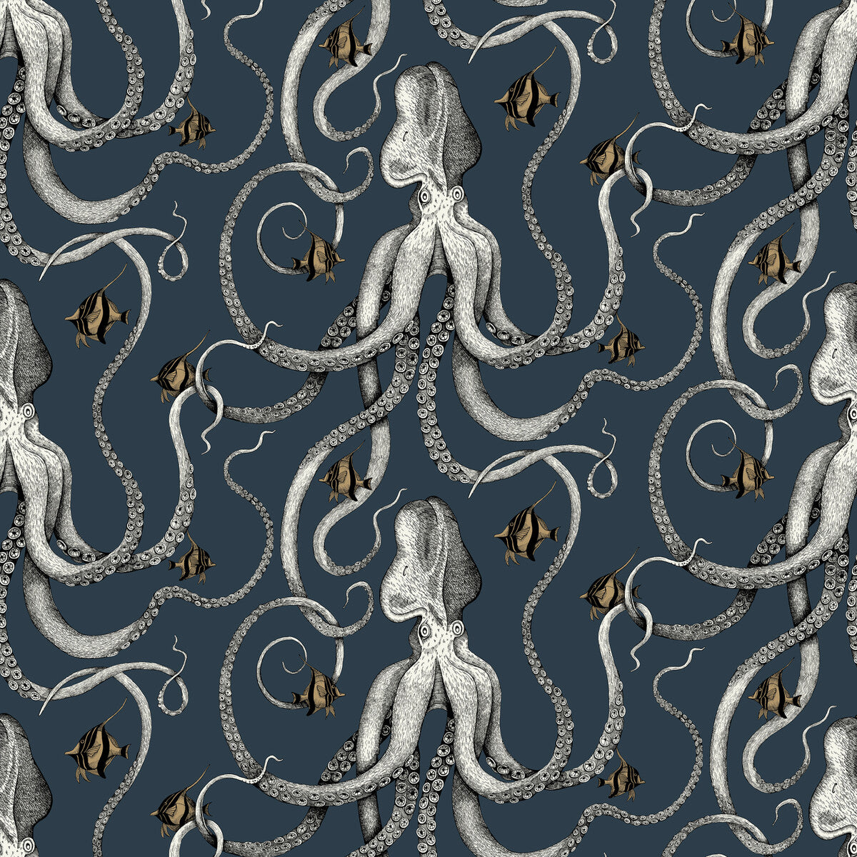 Josephine Munsey x Kravet Couture Octopoda 1 Wallpaper
