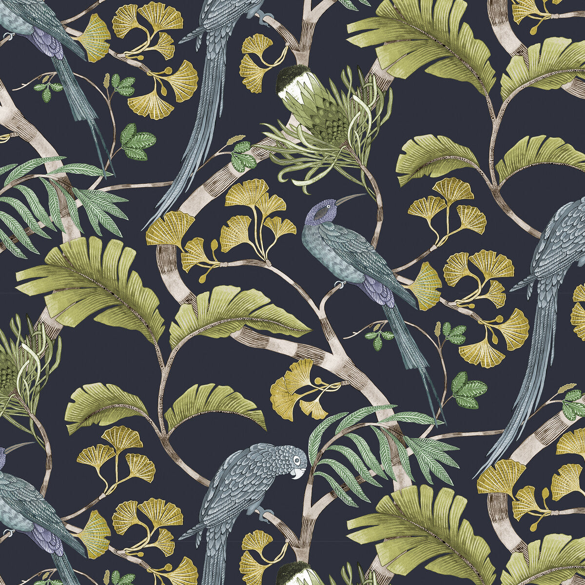 Josephine Munsey x Kravet Couture Living Branches 41 Wallpaper