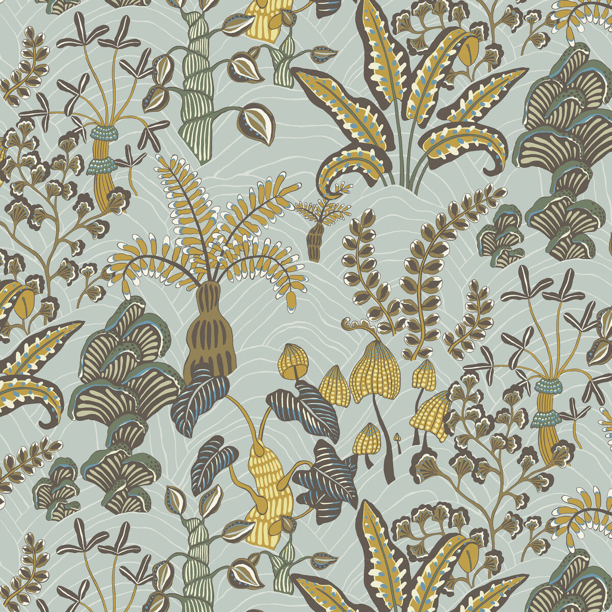 Josephine Munsey x Kravet Couture Woodland Floor 1 Wallpaper