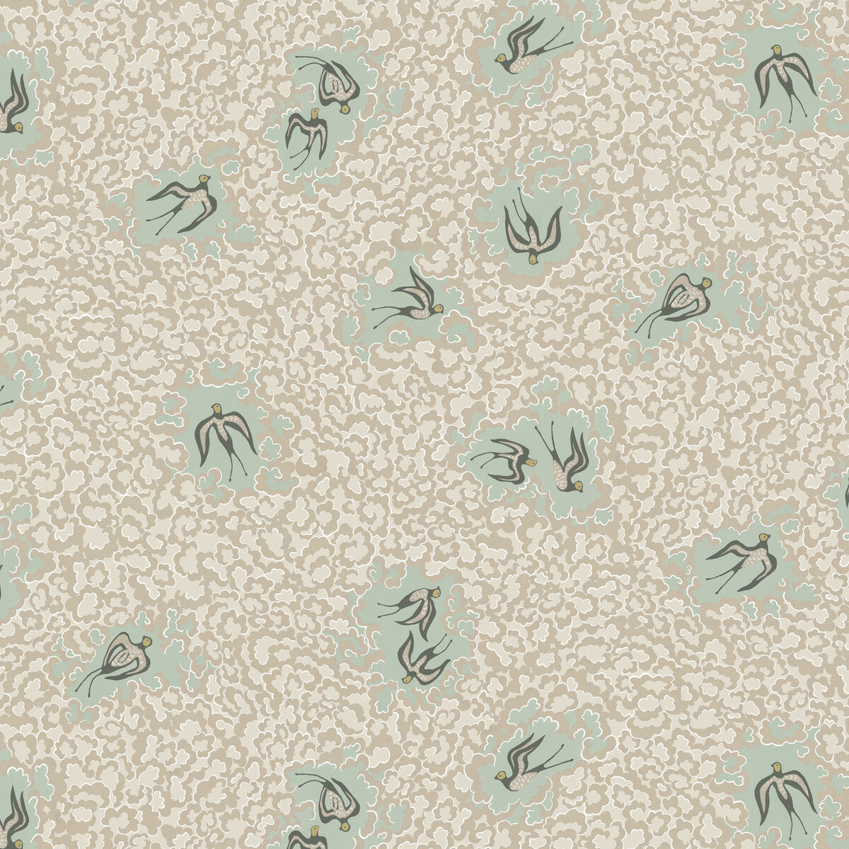 Josephine Munsey x Kravet Couture Beas Swallows 21 Wallpaper