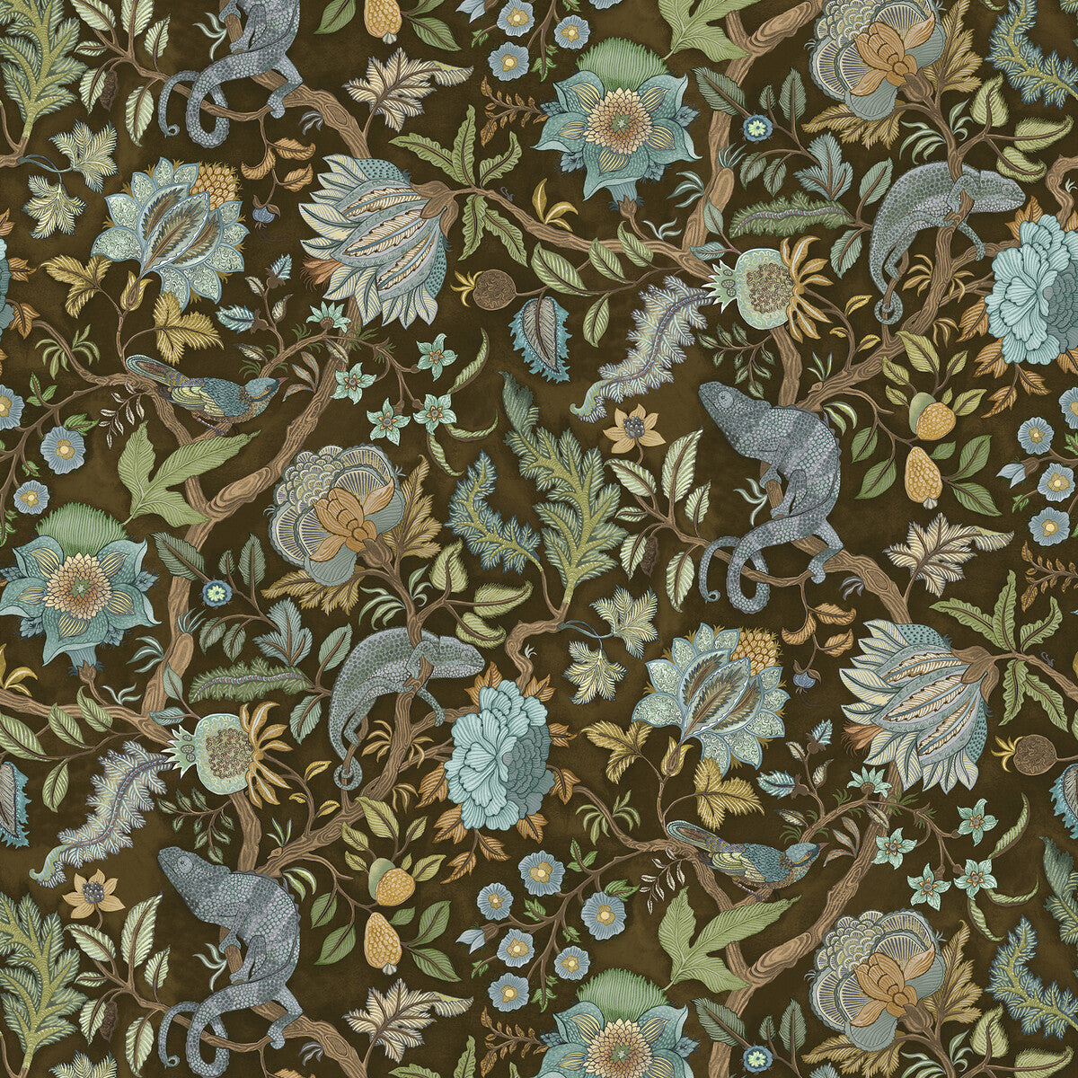 Josephine Munsey x Kravet Couture Chameleon Trail Wp 21 Wallpaper