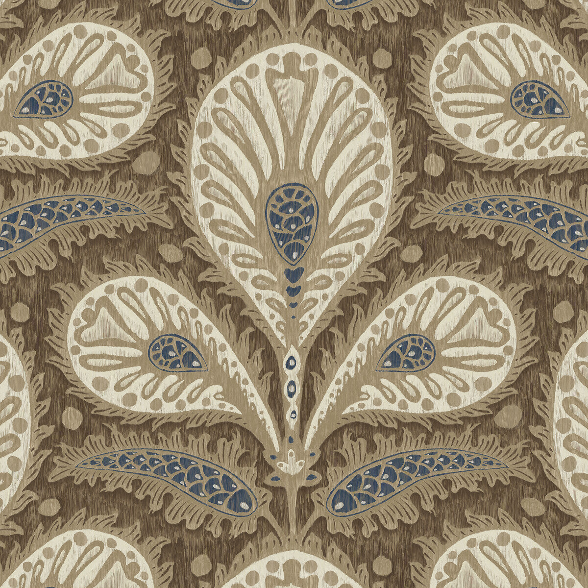 Josephine Munsey x Kravet Couture Ikat Clover 21 Wallpaper