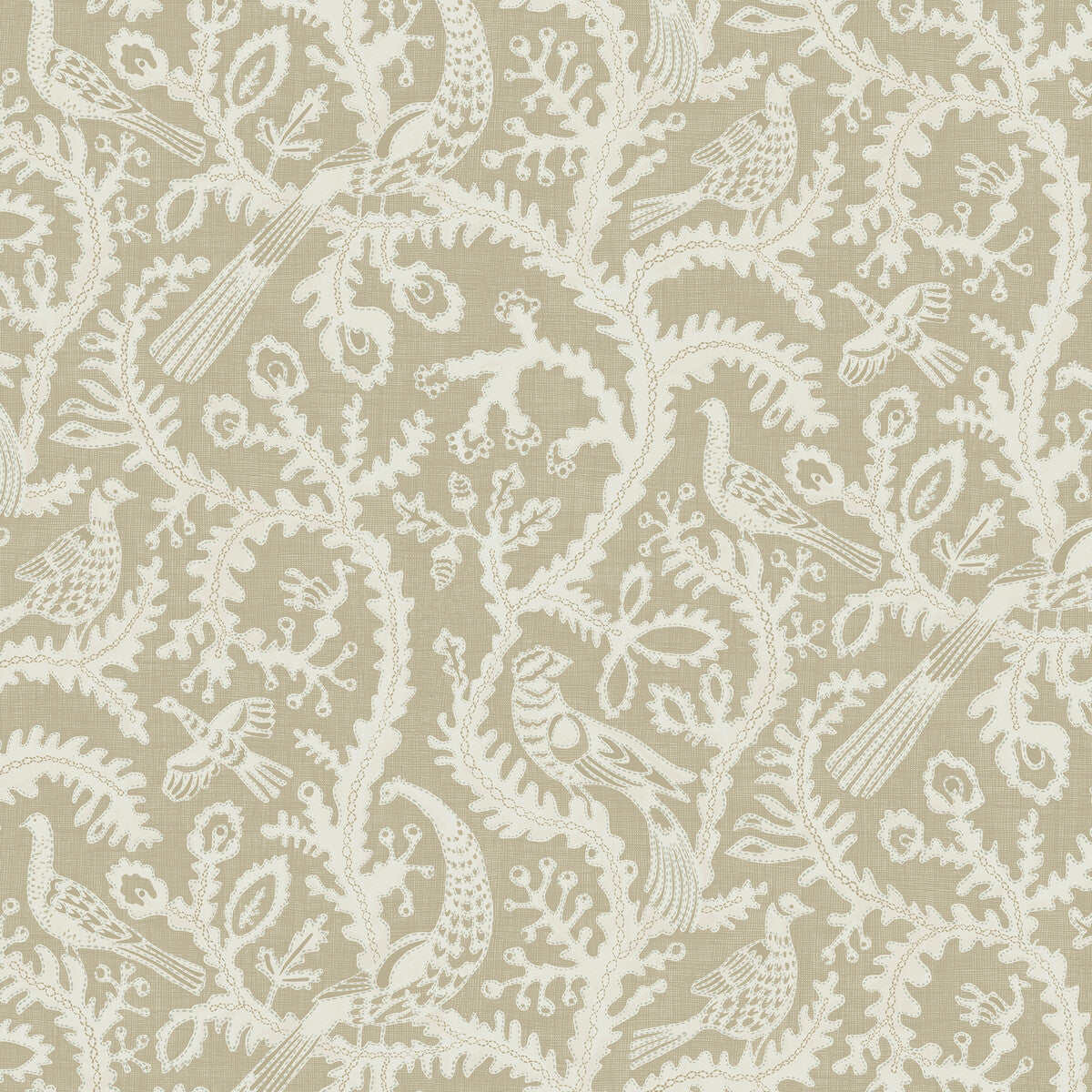 Josephine Munsey x Kravet Couture Stitched Birds 11 Wallpaper