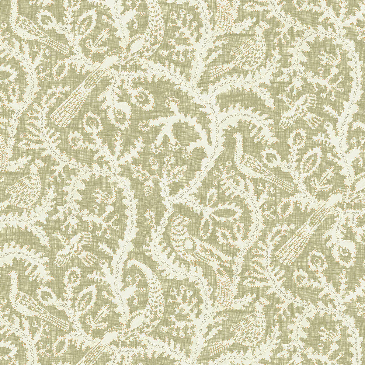 Josephine Munsey x Kravet Couture Stitched Birds 31 Wallpaper