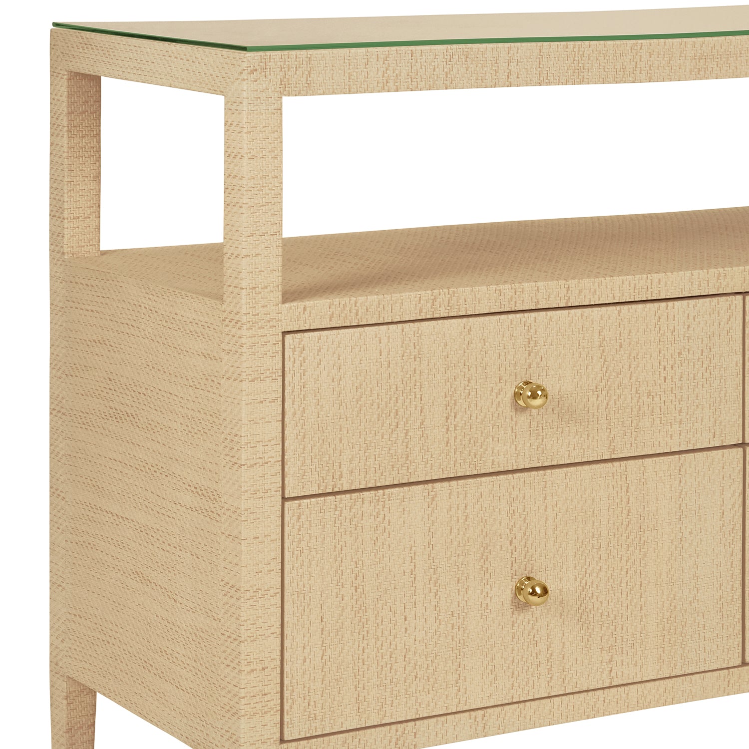 Worlds Away Jordan 6 Drawer Console Table