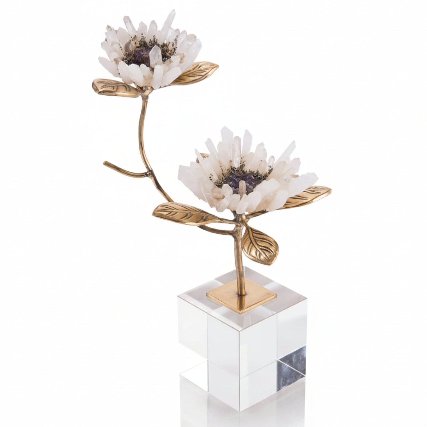 John Richard Double Crystal Blooms