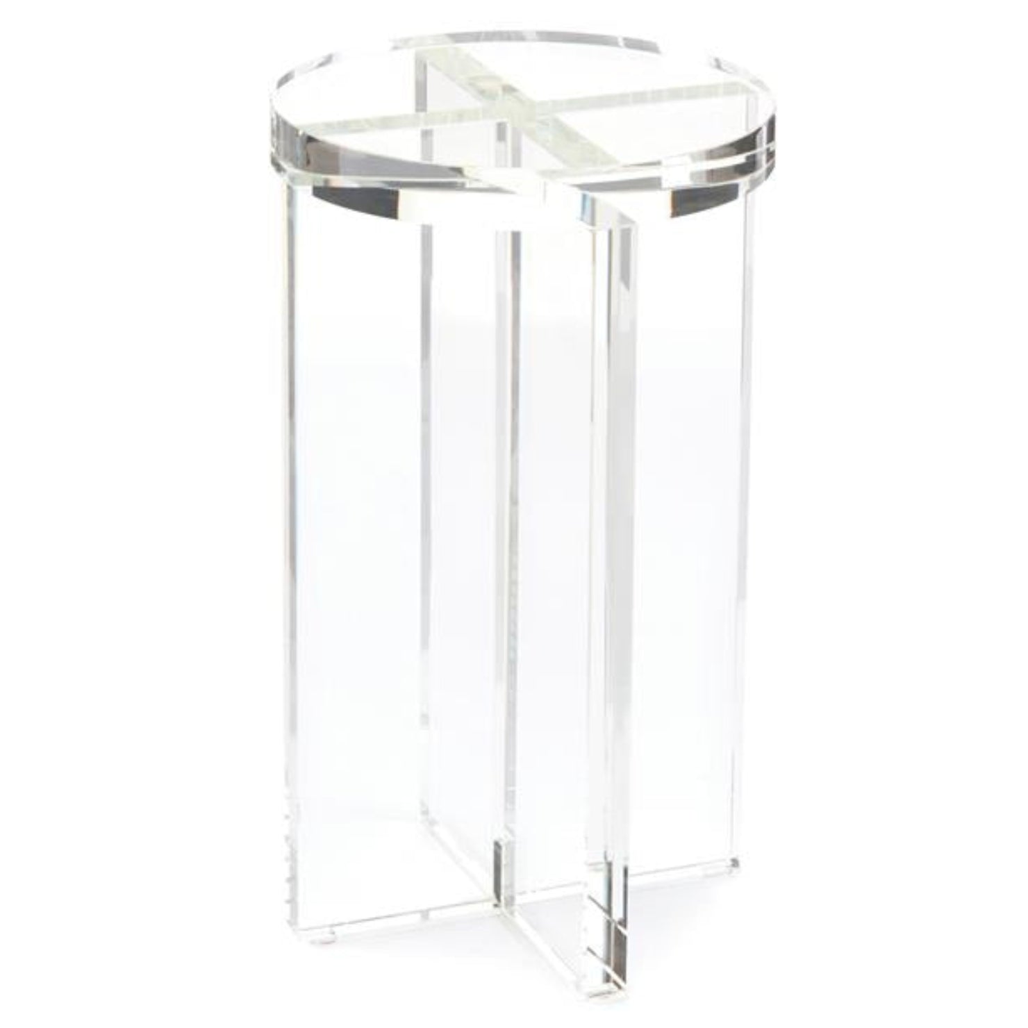 John Richard Crystal Martini Side Table