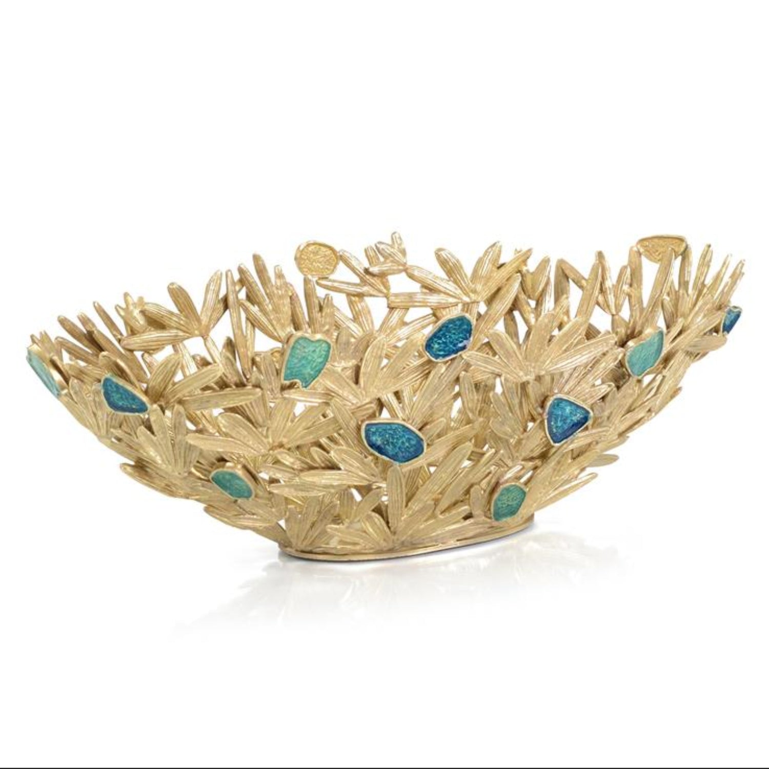 John Richard Embellished Frond Bowl