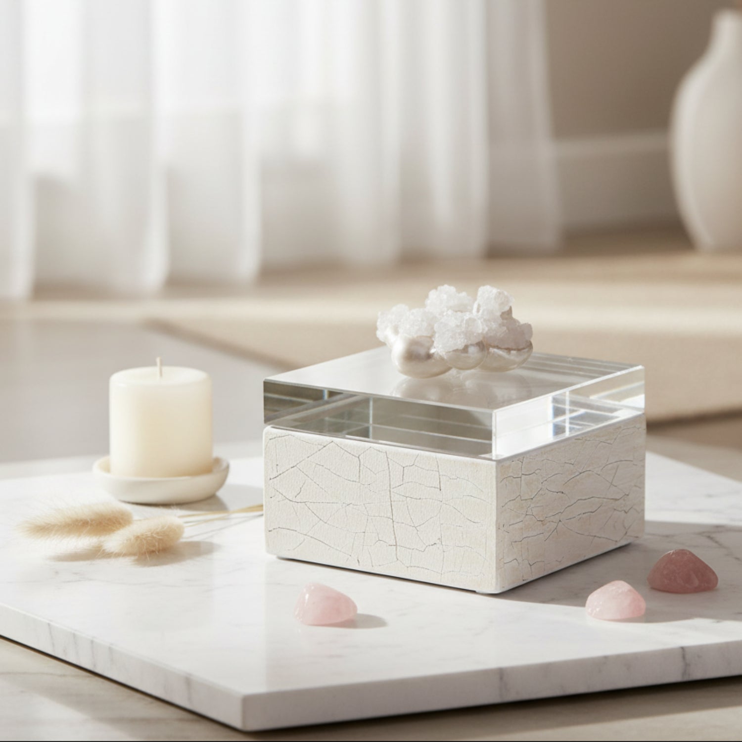 John Richard Encased Quartz III Box