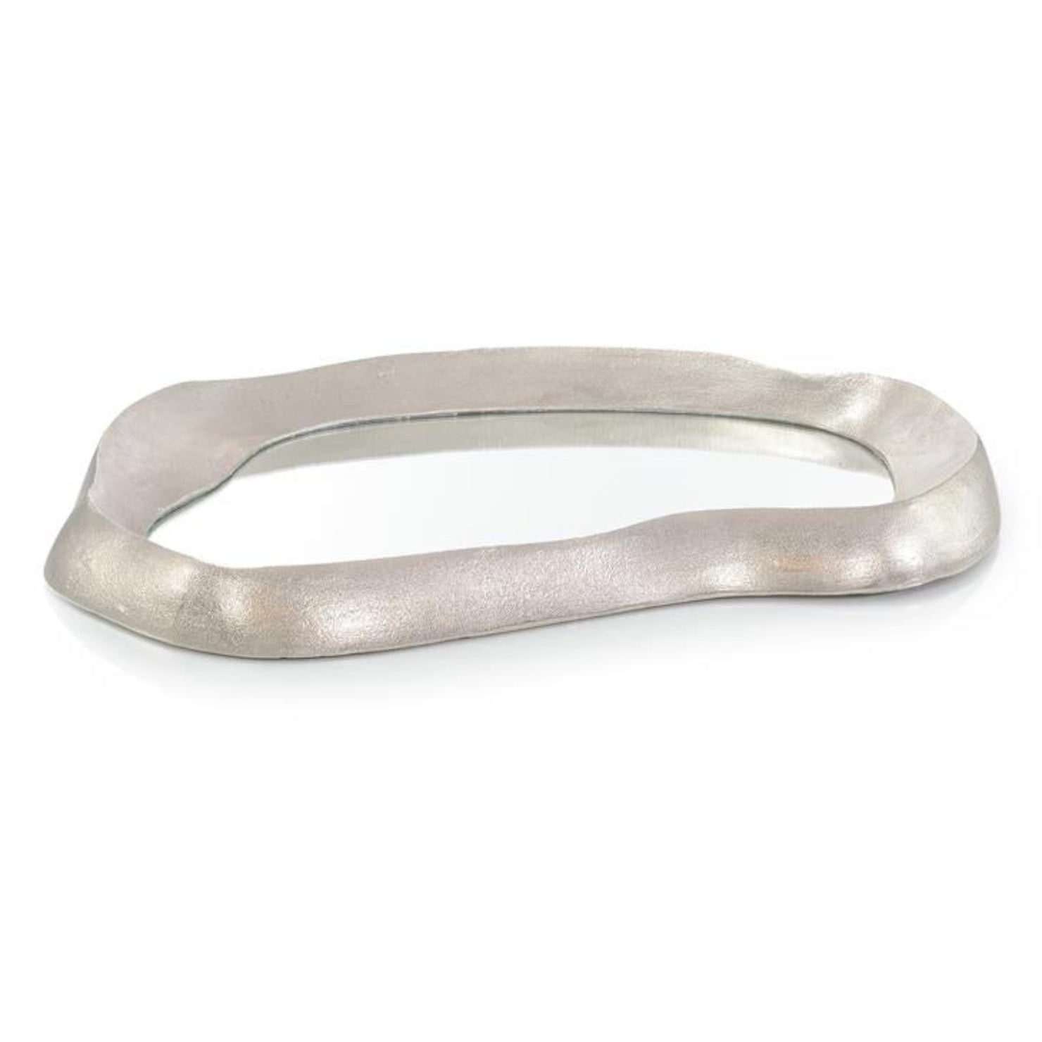 John Richard Cresting Reflections Nickel Large Tray
