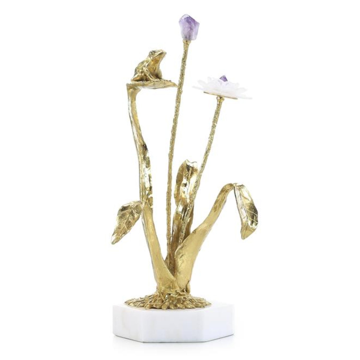 John Richard Stone Garden I Sculpture on Marble Base