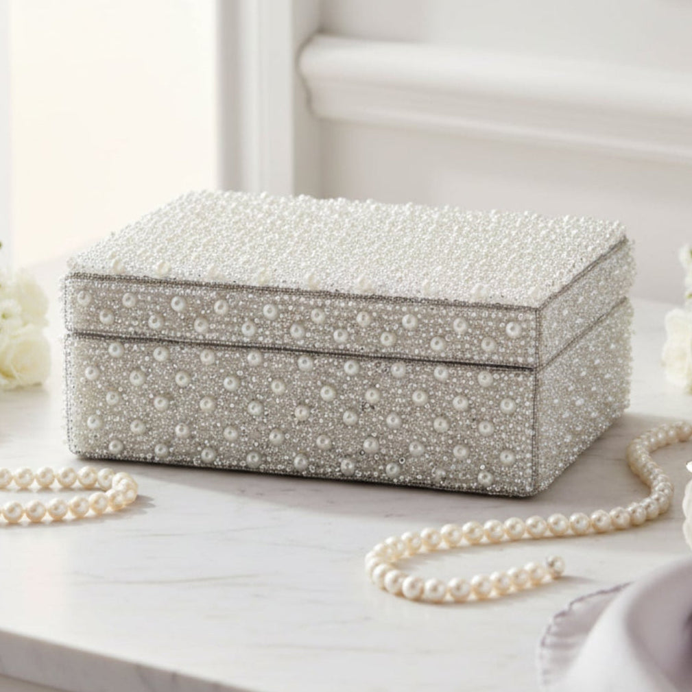 John Richard Pearlescent Beads Box