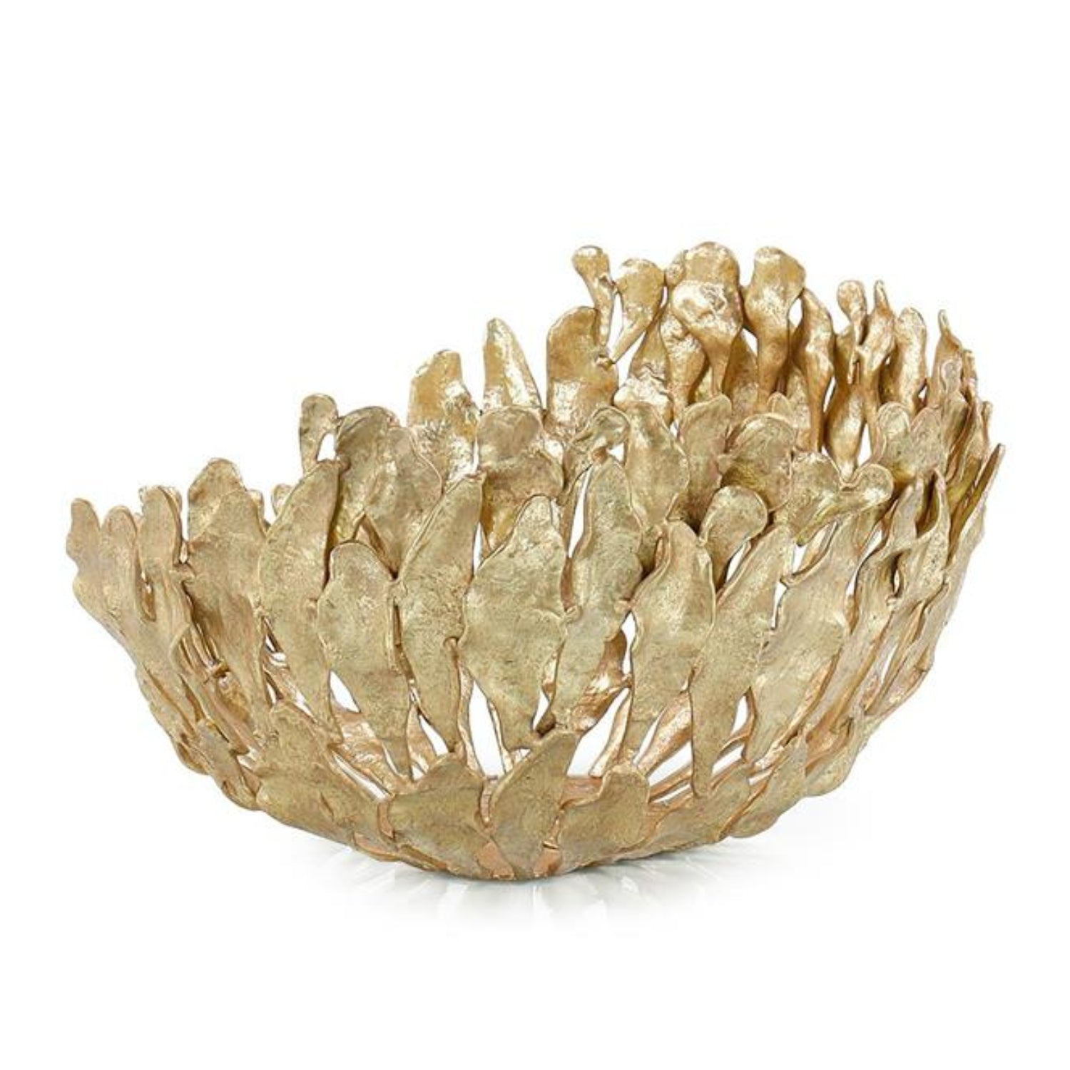 John Richard Plume Brass Large Bowl