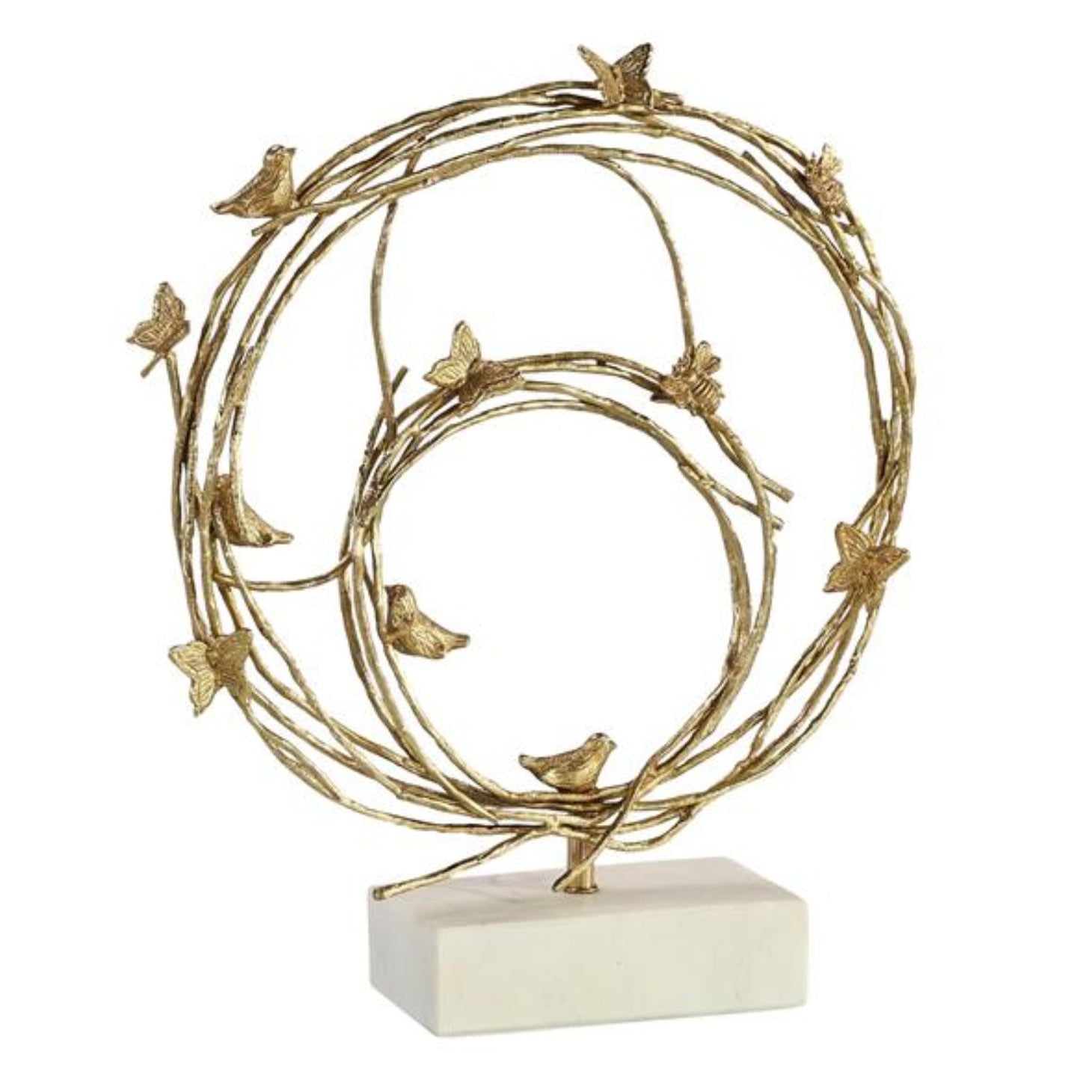 John Richard Roost Brass Small Sculpture