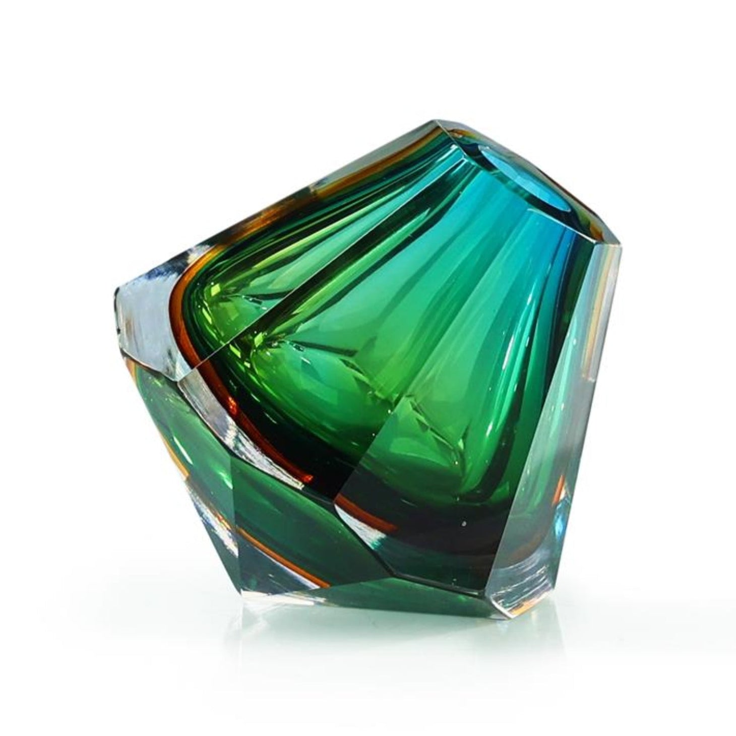 Verdant Prism Small Sculpture