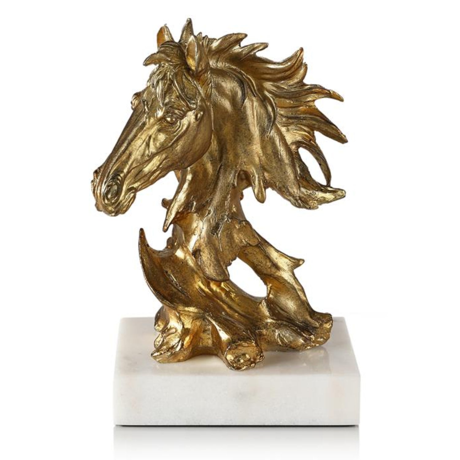 John Richard Abstract Horse Sculpture on Marble