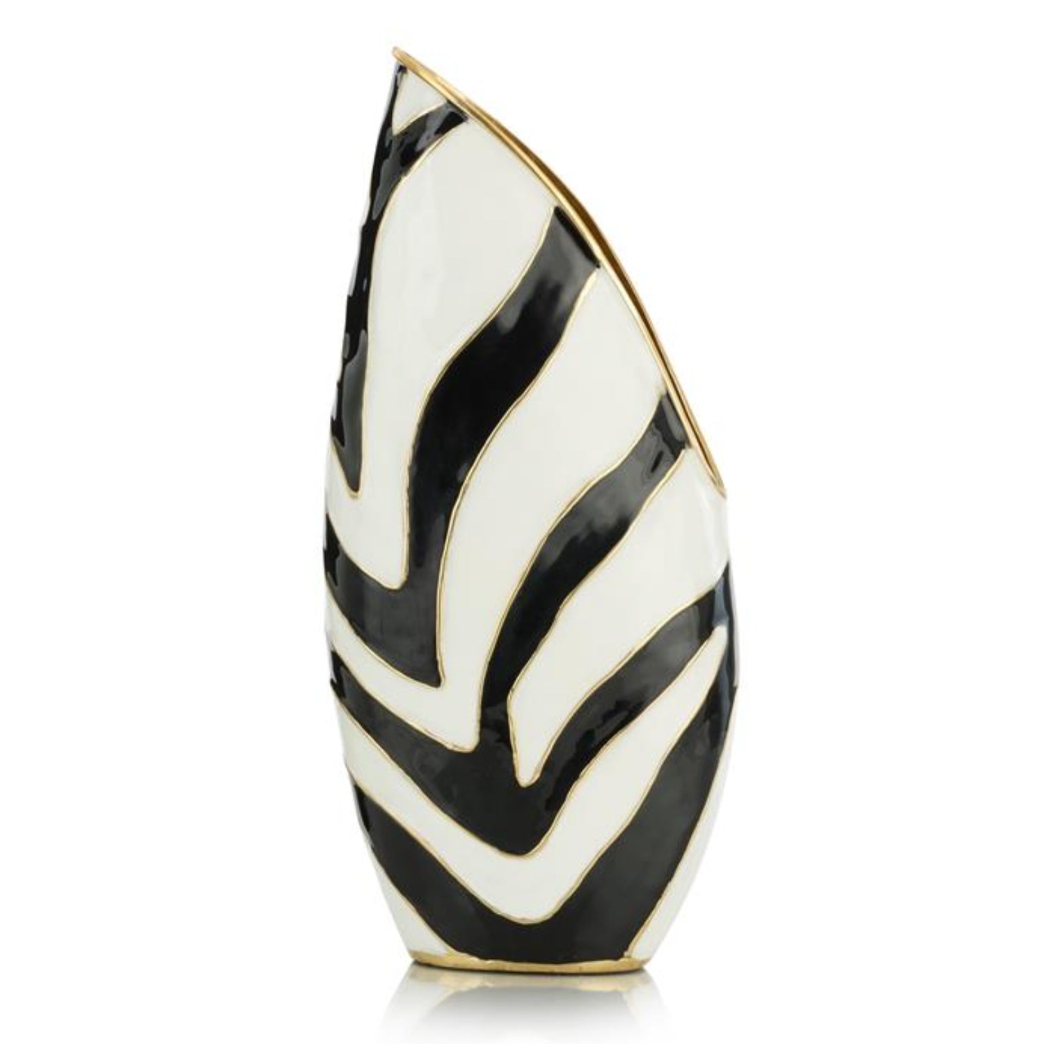 John Richard Origo Black and White Small Vase