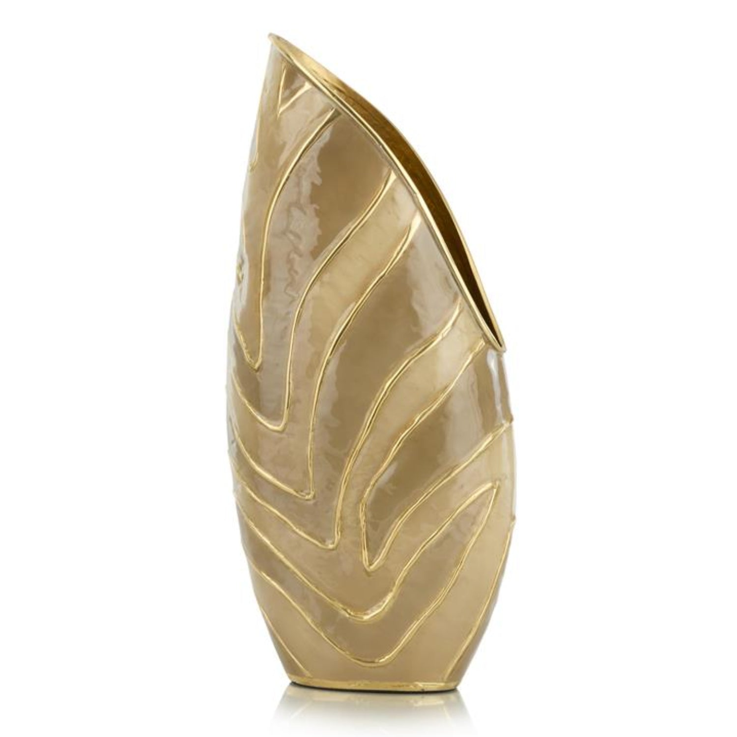 John Richard Origo Brown Small Vase