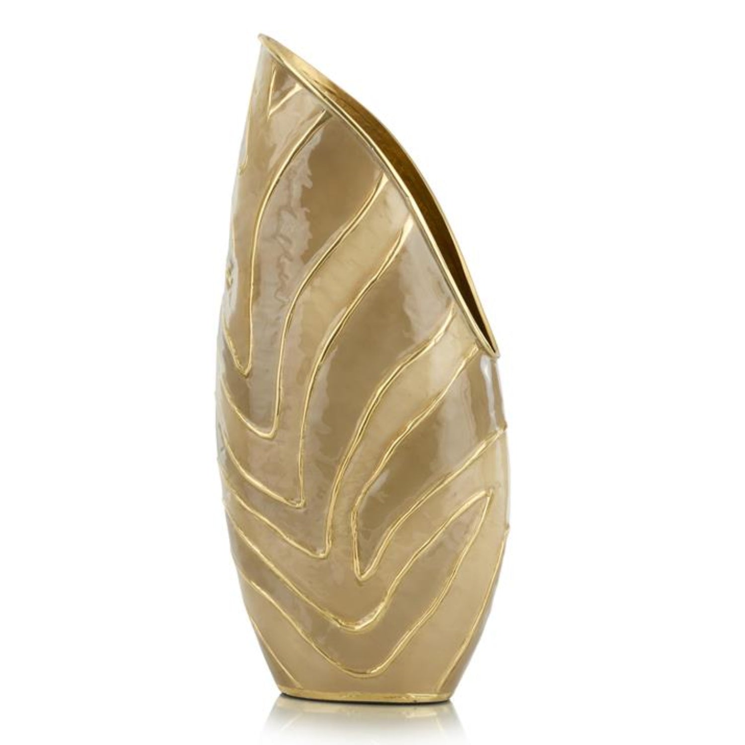 John Richard Origo Brown Small Vase