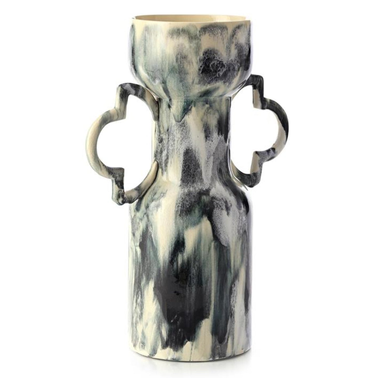 John Richard Storm Cloud Large Vase — in Hand Painted finish