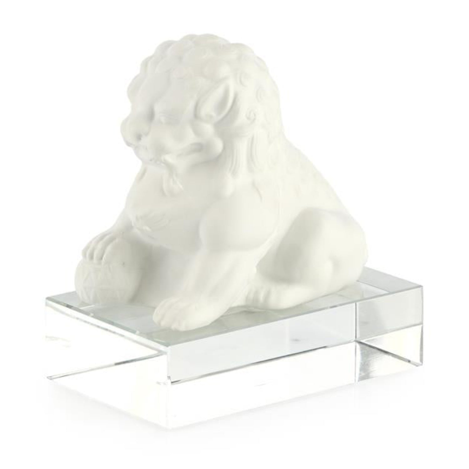 John Richard Shishi I Sculpture on Crystal