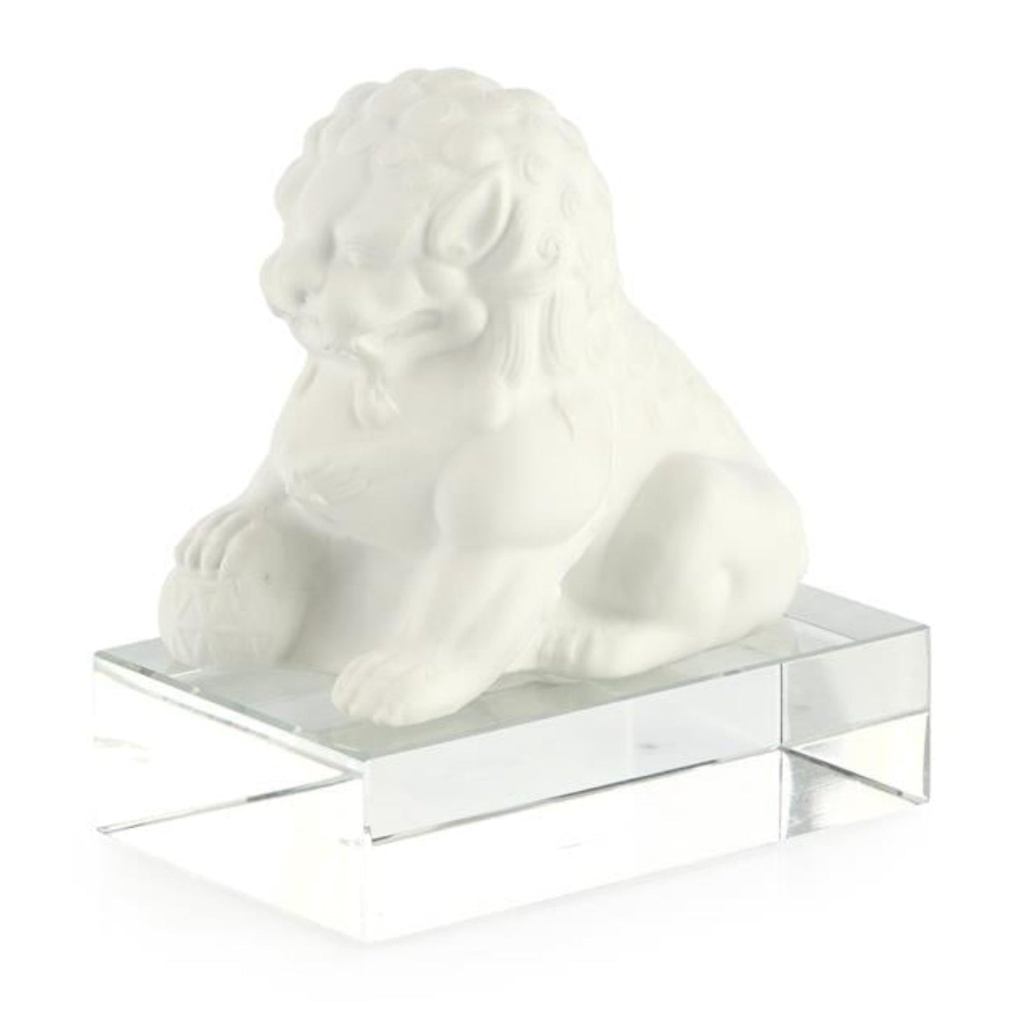 John Richard Shishi I Sculpture on Crystal
