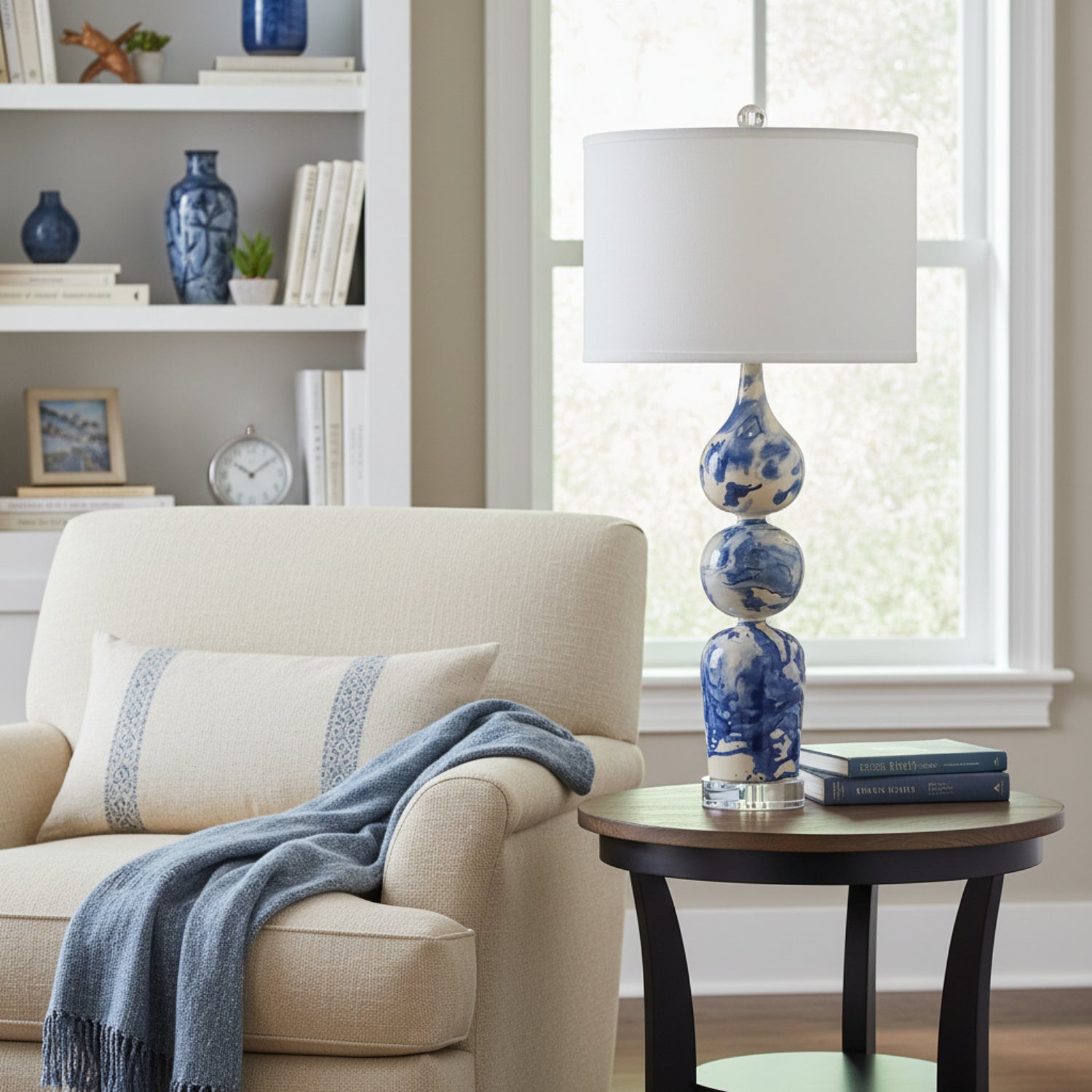 John Richard Ink Drop Table Lamp