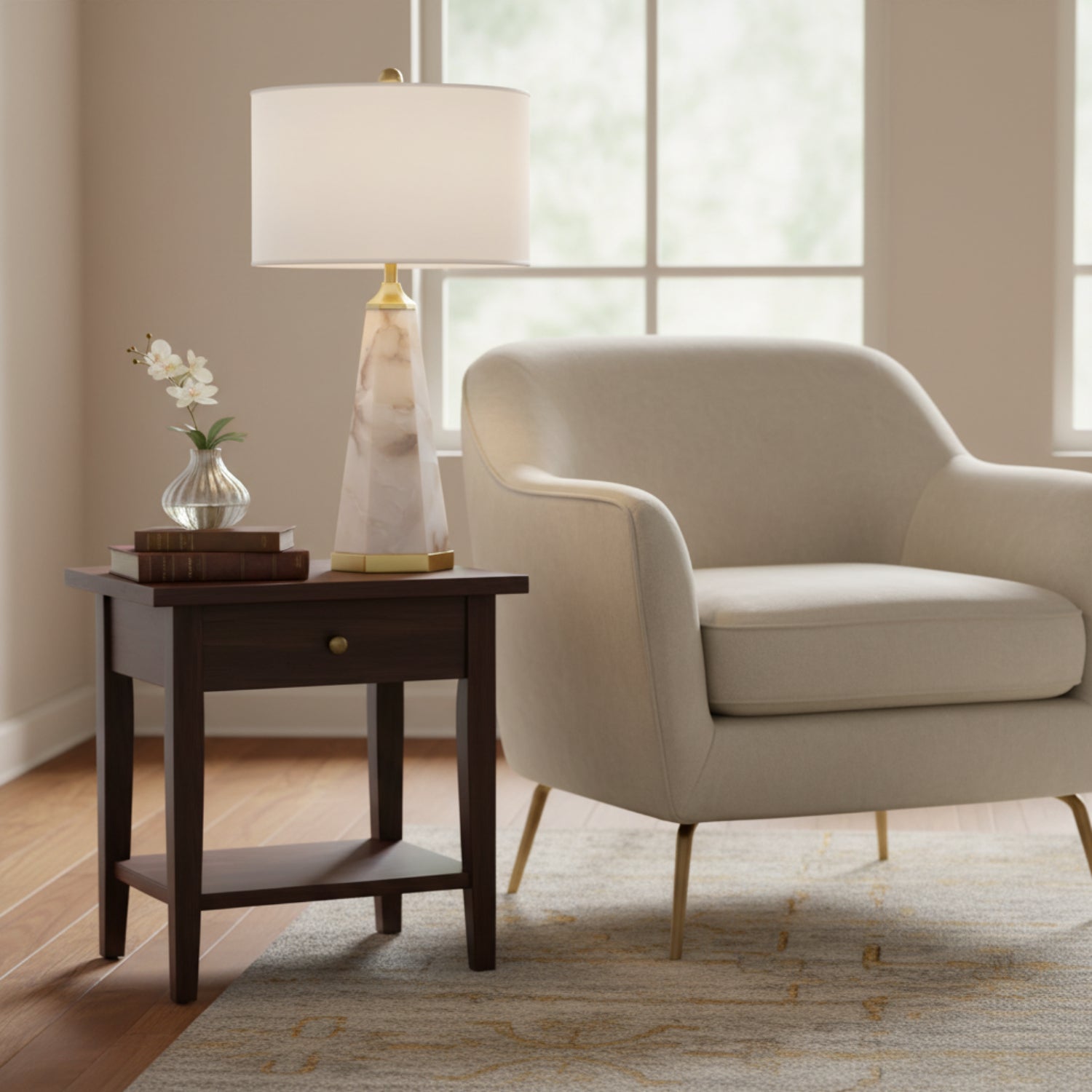 John Richard Stone Peak Table Lamp