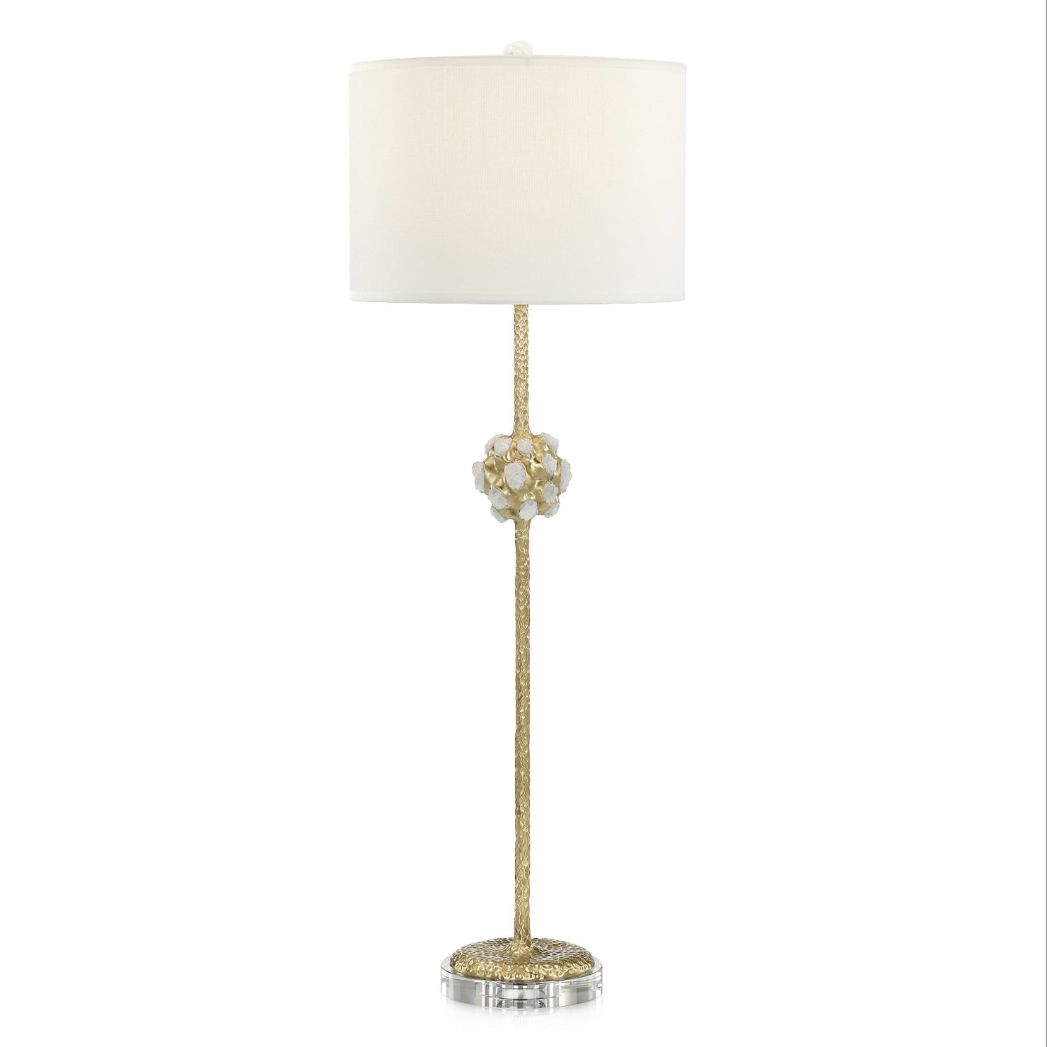 John Richard Crystal Cluster Buffet Lamp