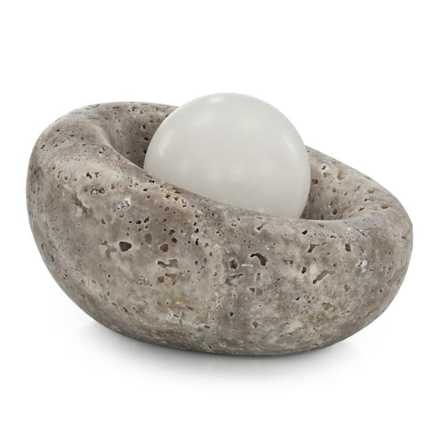 John Richard Nested Alabaster Accent Lamp