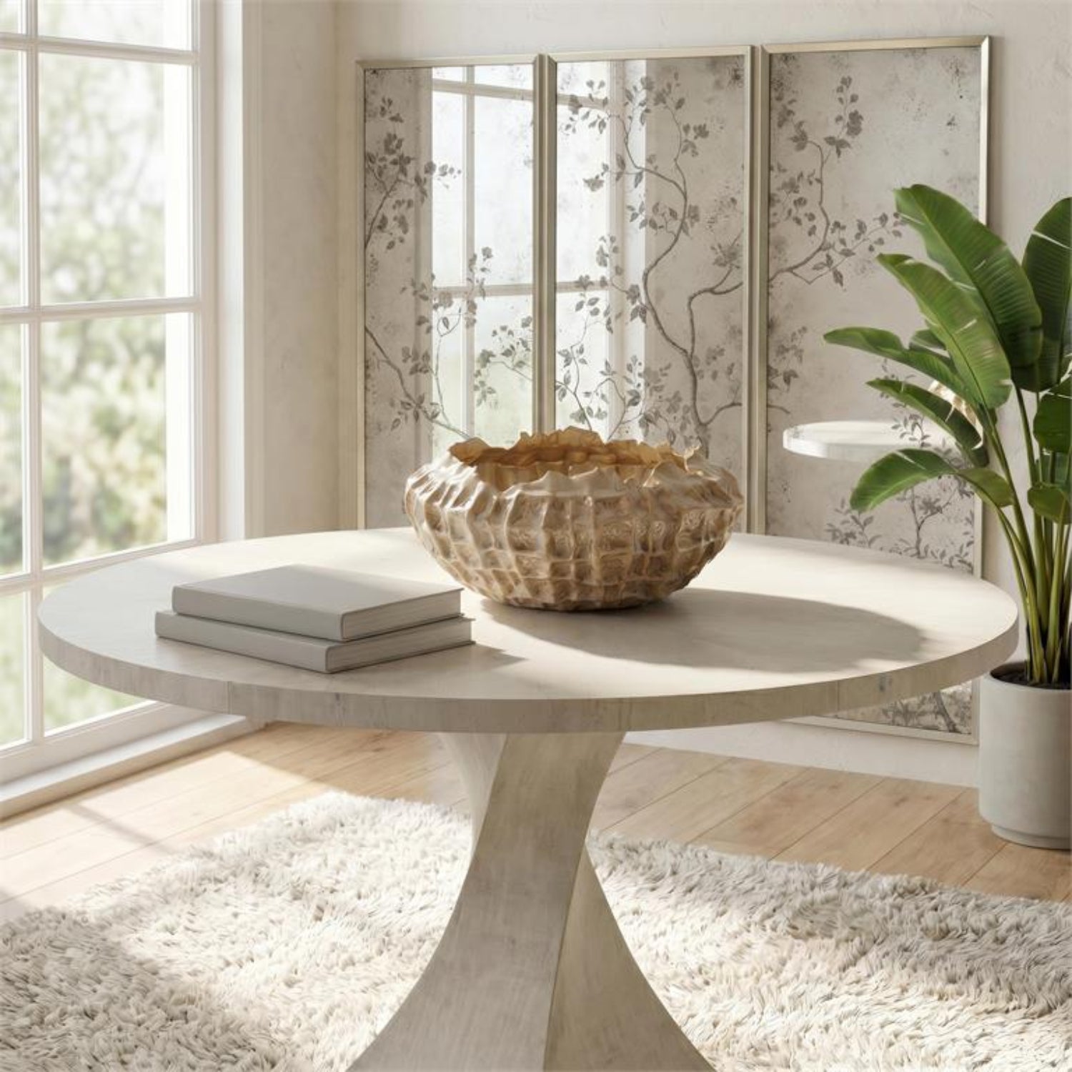 John Richard Pastorale Mirror Panel Set of 3