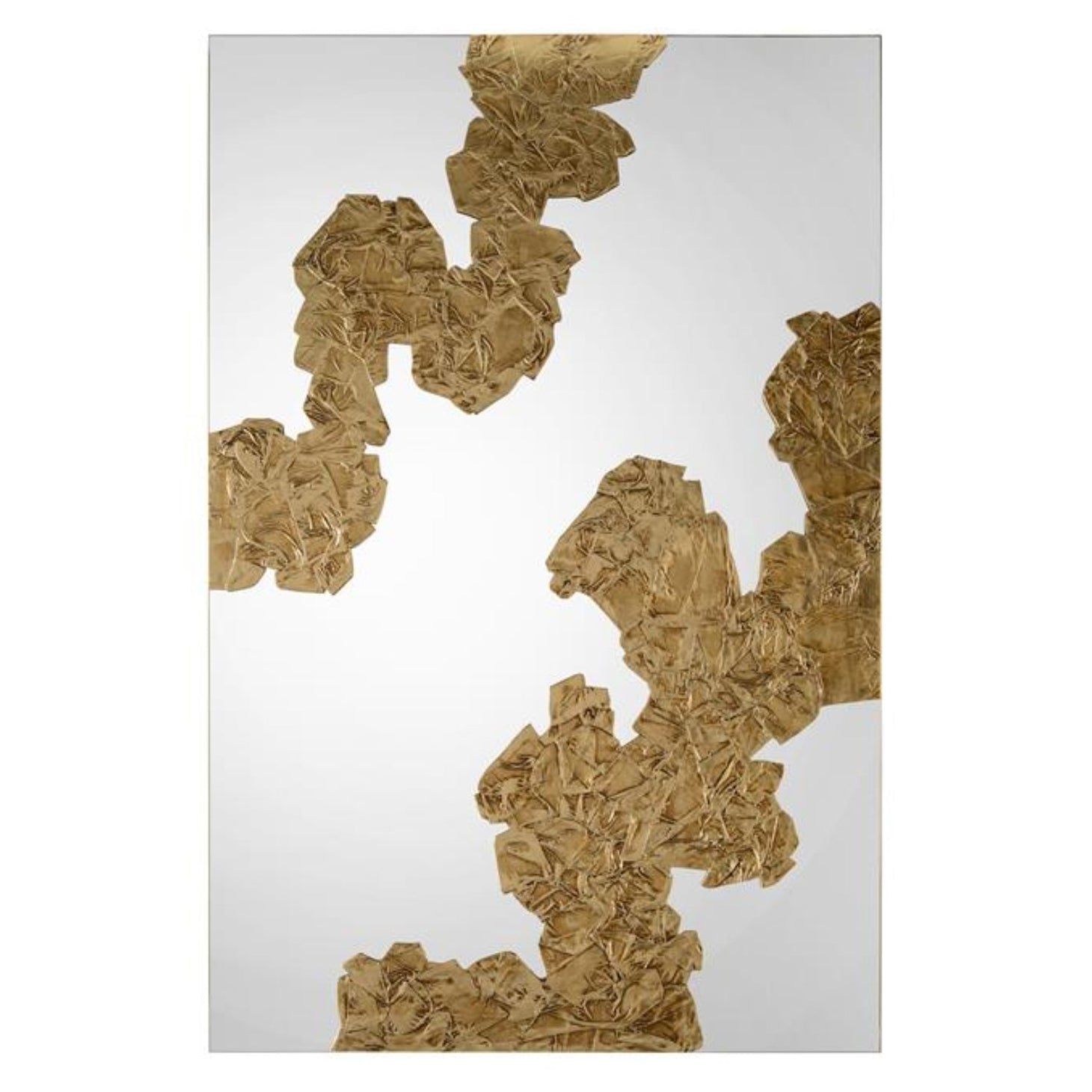 John Richard Nuvole Gold Mirror