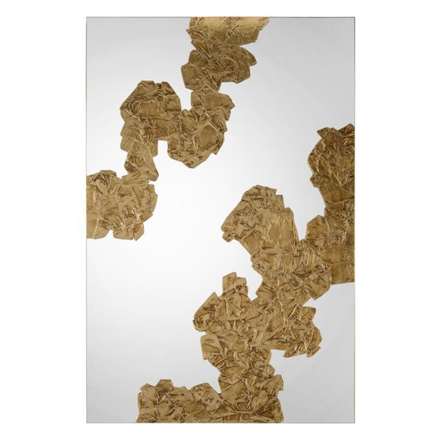 John Richard Nuvole Gold Mirror