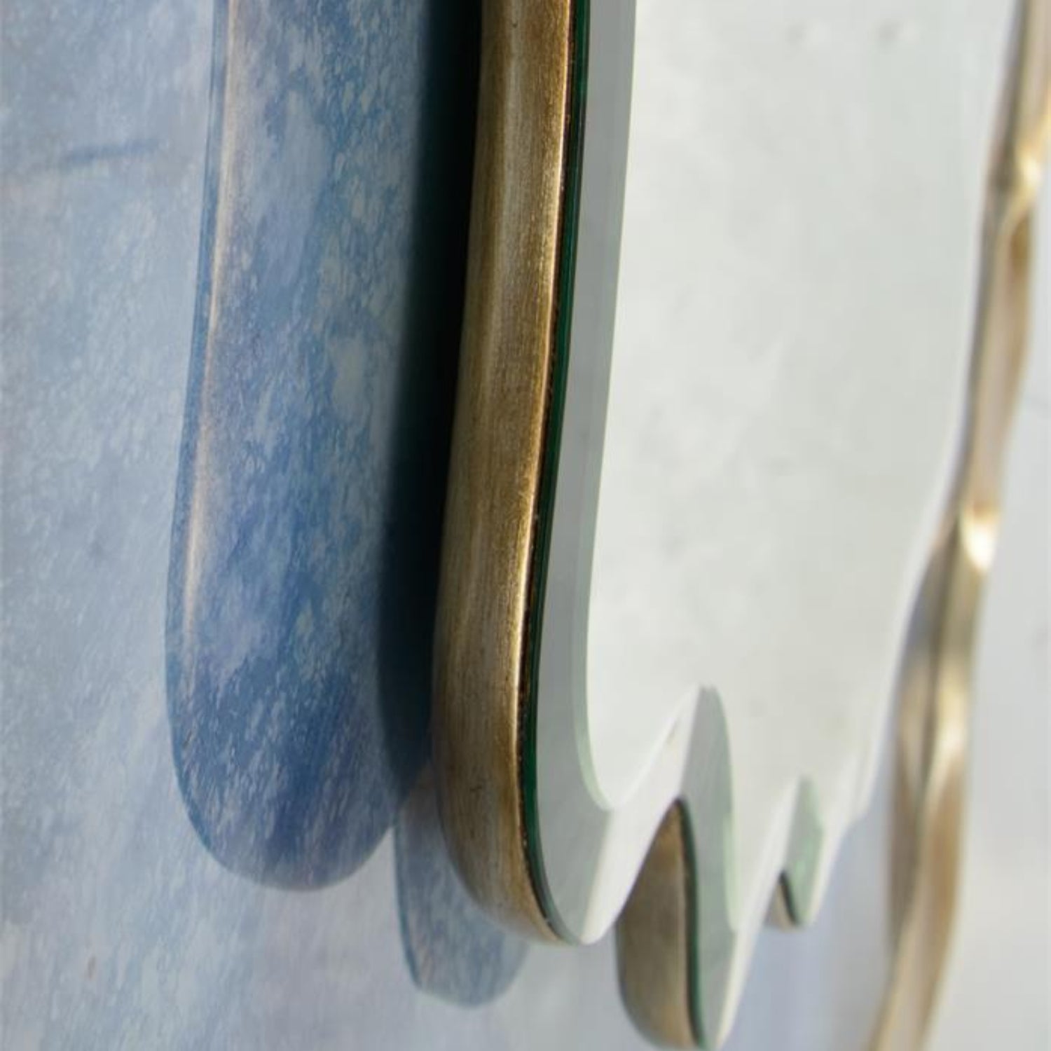 John Richard Dirillo Blue Agate Mirror